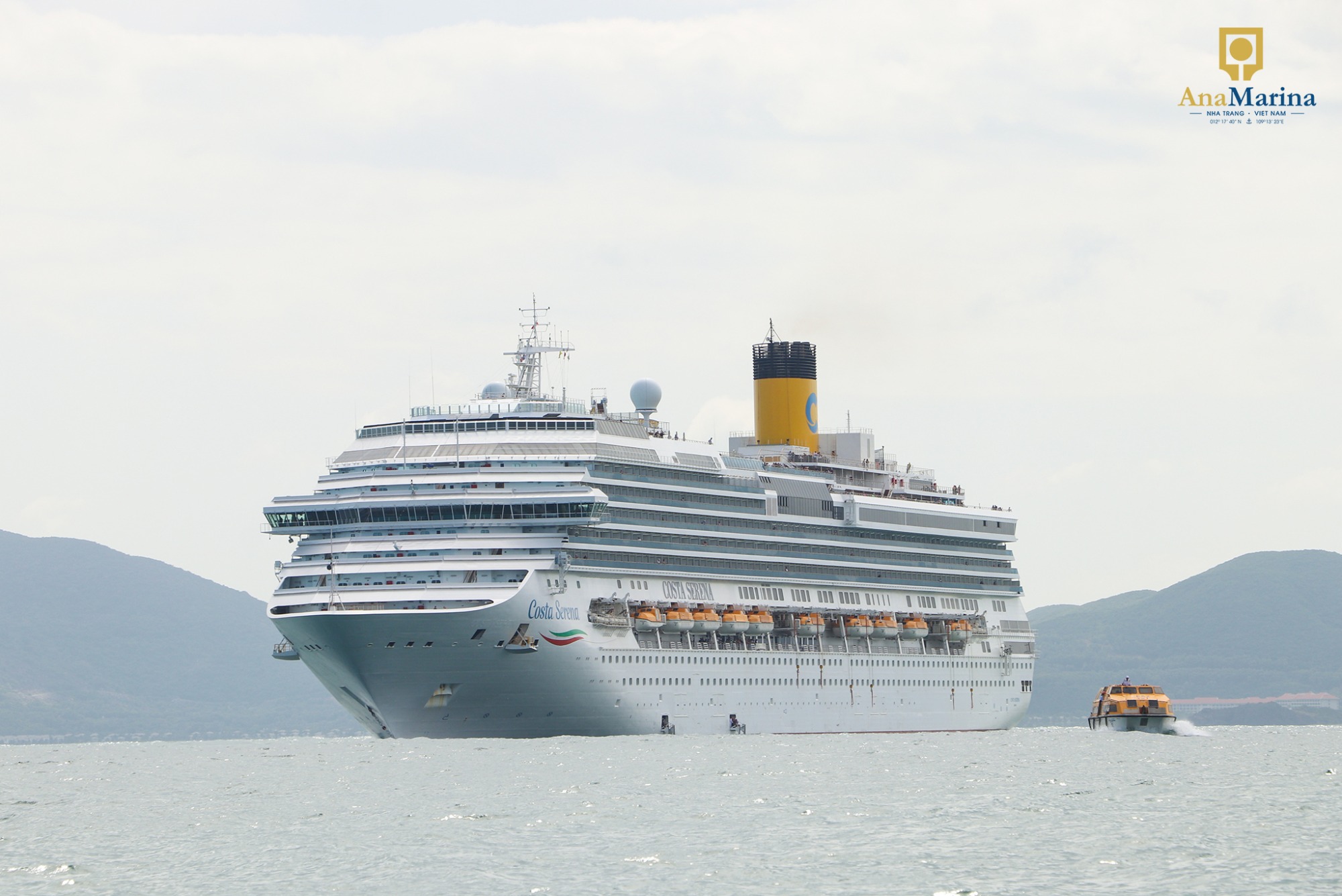 CHÀO MỪNG CHUYẾN TÀU DU THUYỀN QUỐC TẾ ĐẦU TIÊN ĐẾN ANA MARINA NHA TRANG