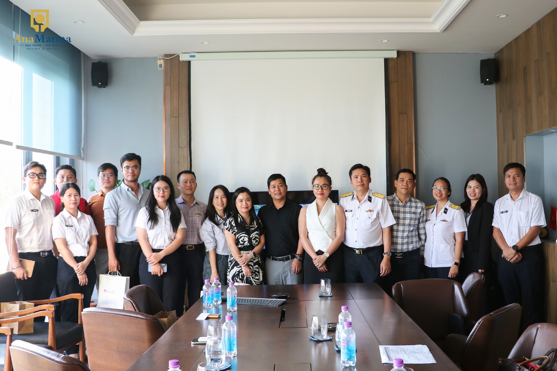 ANA MARINA NHA TRANG CHÀO MỪNG TỔNG CÔNG TY TÂN CẢNG SÀI GÒN & VENUS VIỆT NAM ĐẾN THĂM LÀM VIỆC TẠI KHÁNH HÒA