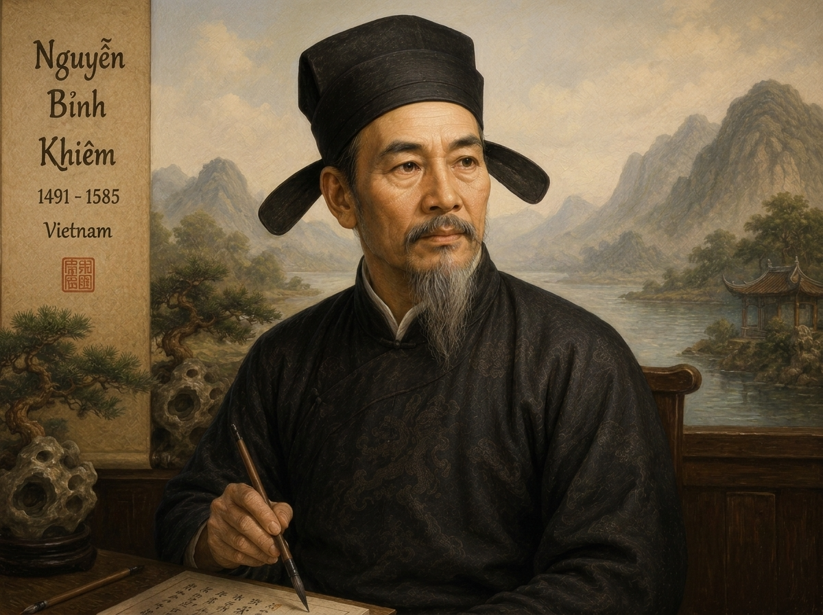Nguyễn Bỉnh Khiêm (1491-1585) – Việt Nam